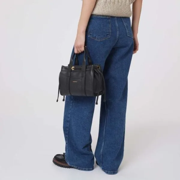 Coccinelle 2day Signature Small Noir Women Coccinelle Top Handle Bag Coccinelle 2day Signature Small Noir Women Coccinelle Top Handle Bag