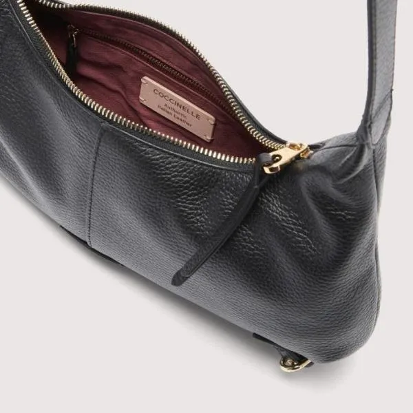 Coccinelle Abigail Small Noir Women Coccinelle Shoulder Bags Coccinelle Abigail Small Noir Women Coccinelle Shoulder Bags