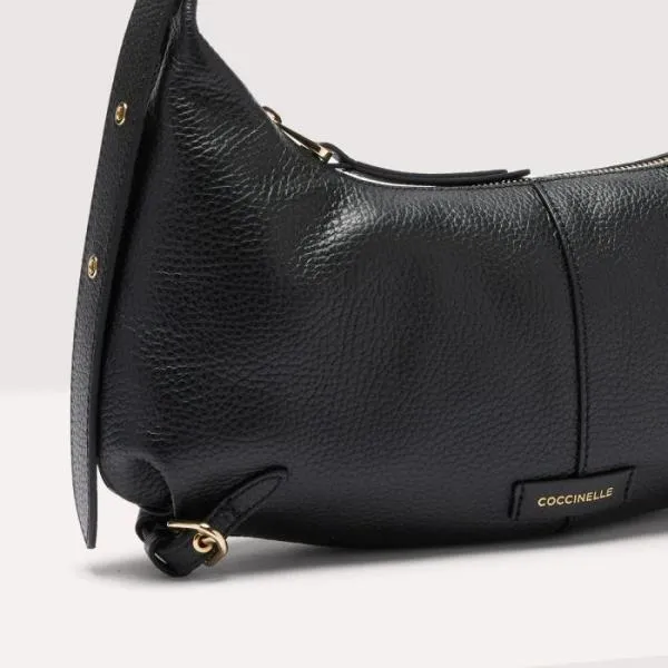 Coccinelle Abigail Small Noir Women Coccinelle Shoulder Bags Coccinelle Abigail Small Noir Women Coccinelle Shoulder Bags