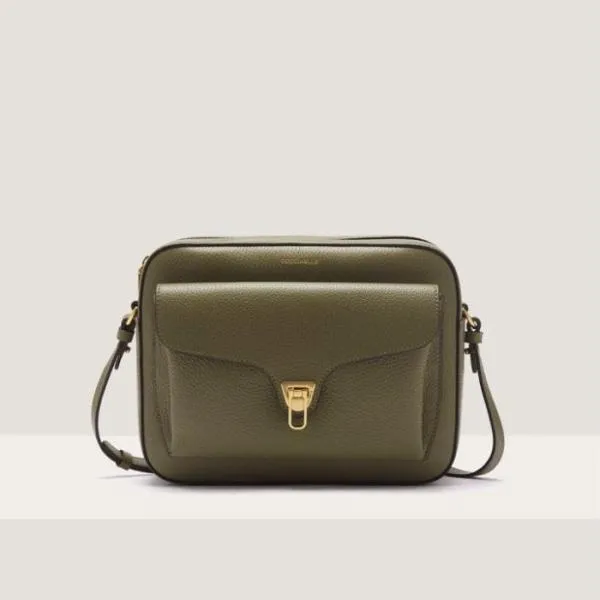 Coccinelle Beat Medium Soft Laurel Green Women Coccinelle Crossbody Bags