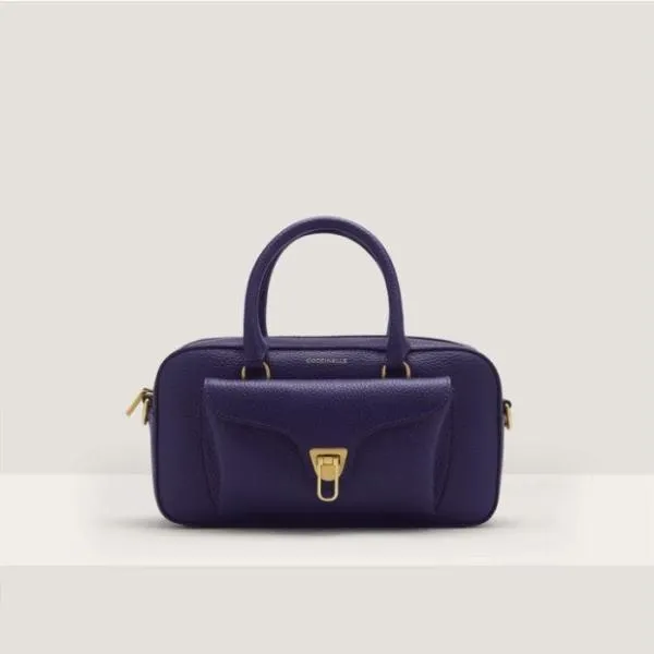 Coccinelle Beat Soft Medium Royal Blue Women Coccinelle Top Handle Bag