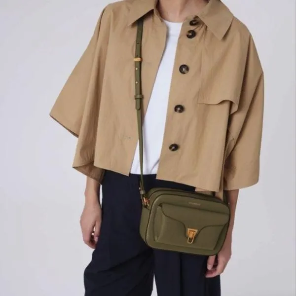 Coccinelle Beat Soft Small Laurel Green Women Coccinelle Crossbody Bags Coccinelle Beat Soft Small Laurel Green Women Coccinelle Crossbody Bags