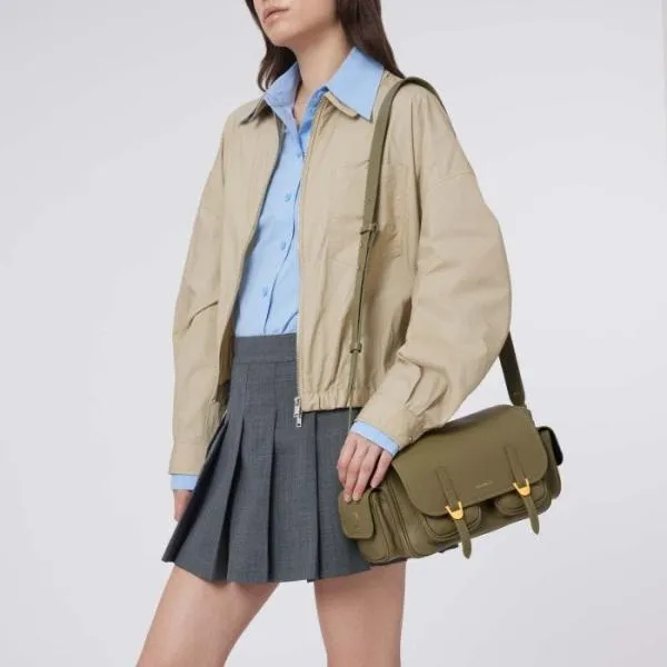 Coccinelle Campus Medium Laurel Green Women Coccinelle Crossbody Bags Coccinelle Campus Medium Laurel Green Women Coccinelle Crossbody Bags