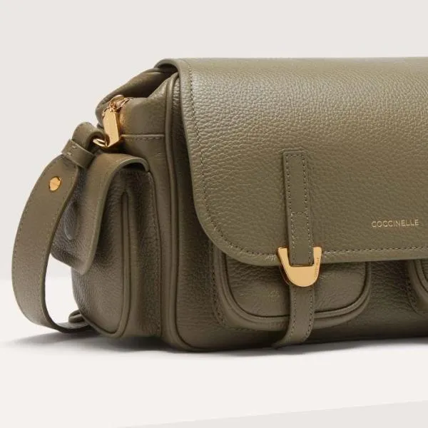Coccinelle Campus Medium Laurel Green Women Coccinelle Crossbody Bags Coccinelle Campus Medium Laurel Green Women Coccinelle Crossbody Bags