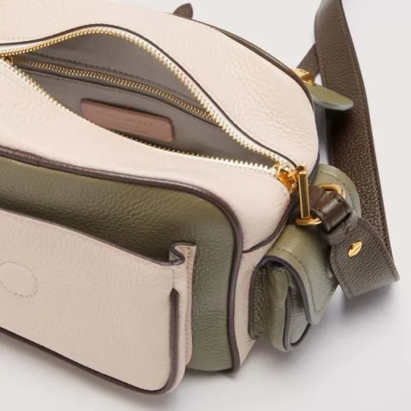 Coccinelle Campus Tricolor Small Lauglambfond Women Coccinelle Crossbody Bags