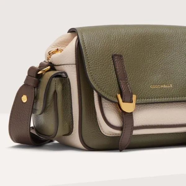 Coccinelle Campus Tricolor Small Lauglambfond Women Coccinelle Crossbody Bags