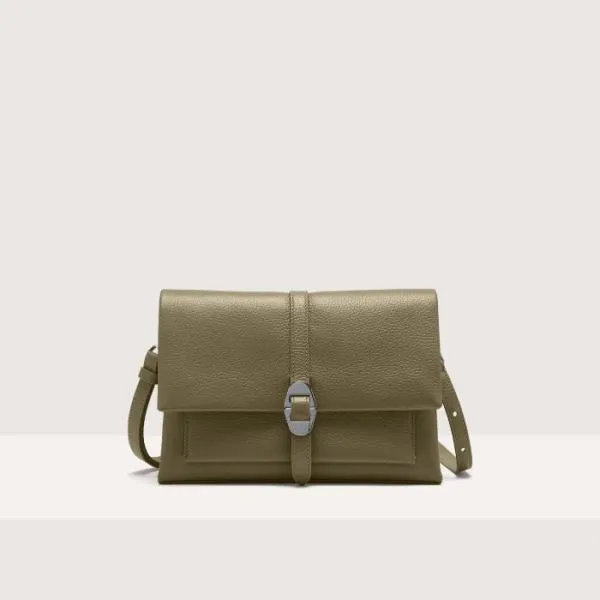 Coccinelle Dorian Small Laurel Green Women Coccinelle Shoulder Bags