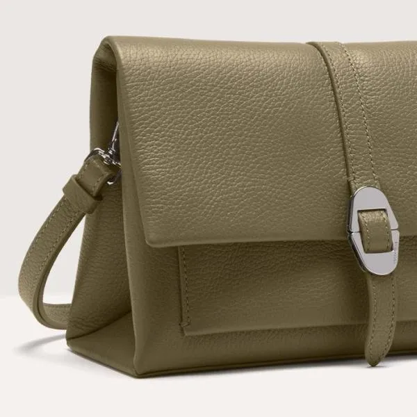 Coccinelle Dorian Small Laurel Green Women Coccinelle Shoulder Bags