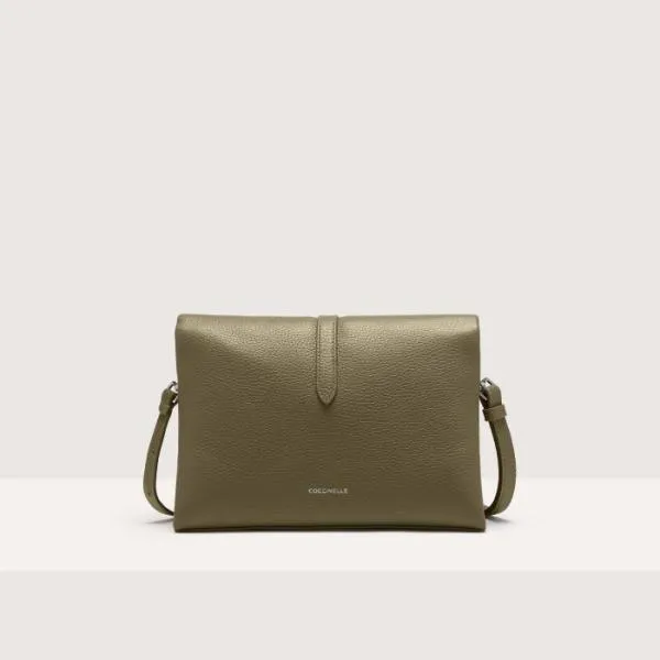 Coccinelle Dorian Small Laurel Green Women Coccinelle Shoulder Bags