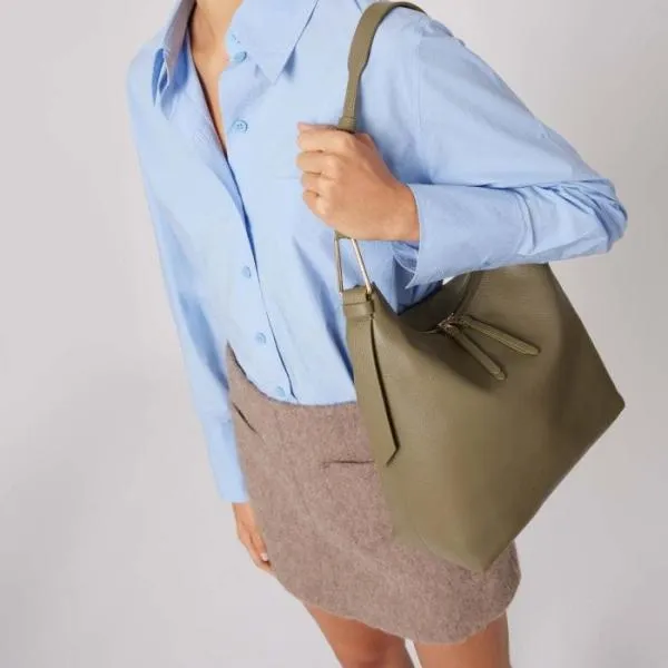Coccinelle Malory Small Laurel Green Women Coccinelle Shoulder Bags