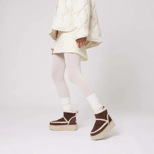 Coccinelle X Inuikii Classic Low Shearling Fondbrnatural Women Coccinelle Boots And Ankle Boots Coccinelle X Inuikii Classic Low Shearling Fondbrnatural Women Coccinelle Boots And Ankle Boots