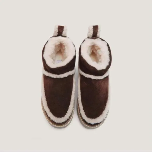 Coccinelle X Inuikii Classic Low Shearling Fondbrnatural Women Coccinelle Boots And Ankle Boots Coccinelle X Inuikii Classic Low Shearling Fondbrnatural Women Coccinelle Boots And Ankle Boots