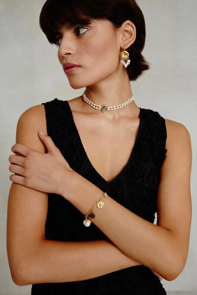 Colette Necklace White Pearl Women Chan Luu Necklaces
