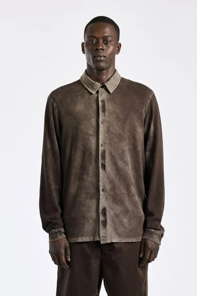 COTTON CITIZEN SHIRTS Presley Buttondown Vintage Espresso 8211 Men
