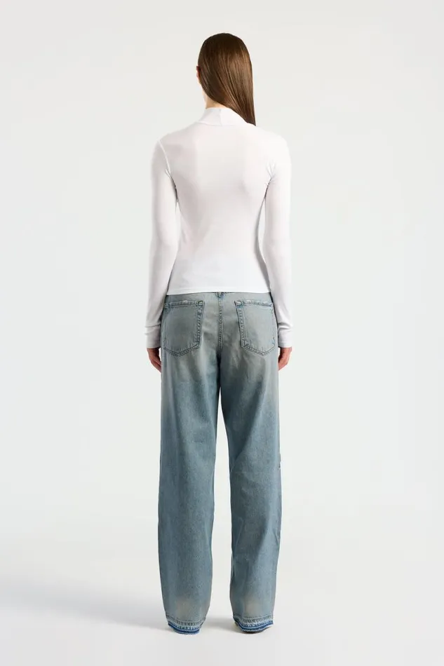 COTTON CITIZEN SHIRTS Verona Turtleneck White 8211 Women