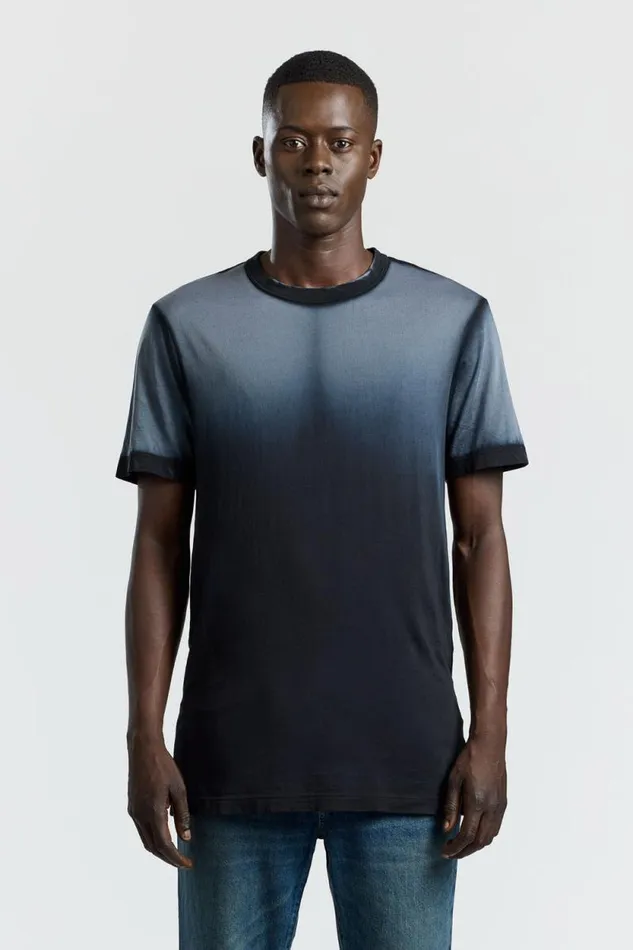 COTTON CITIZEN TEES Prince Tee Black Cast 8211 Men