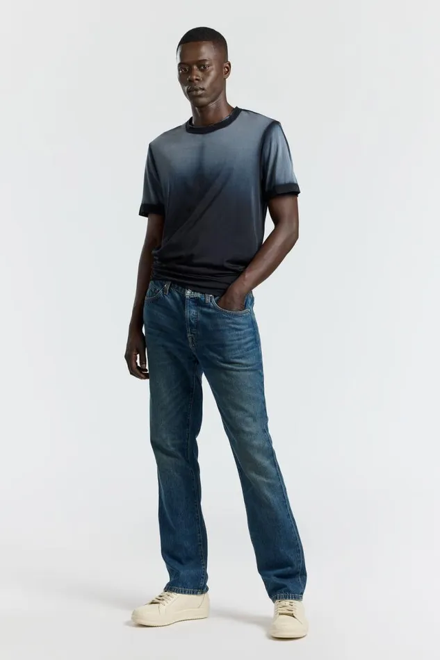 COTTON CITIZEN TEES Prince Tee Black Cast 8211 Men