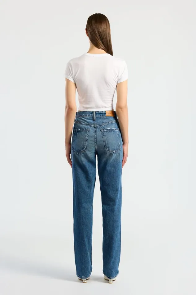 COTTON CITIZEN TEES Standard Baby Tee White 8211 Women