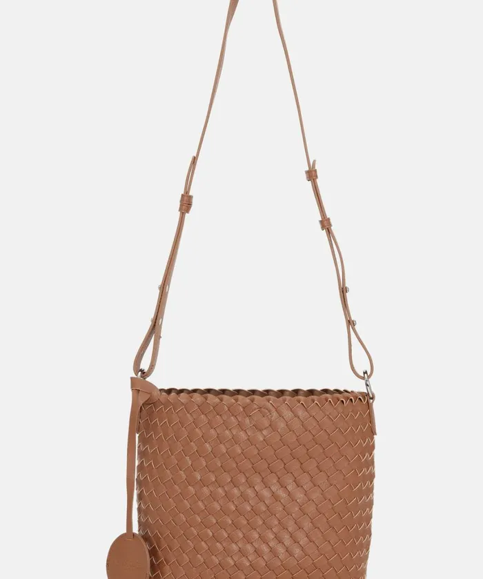 Crossbody Bag 8211 Burnt Caramel Metallic Brown Accessories Ilse Jacobsen Bags
