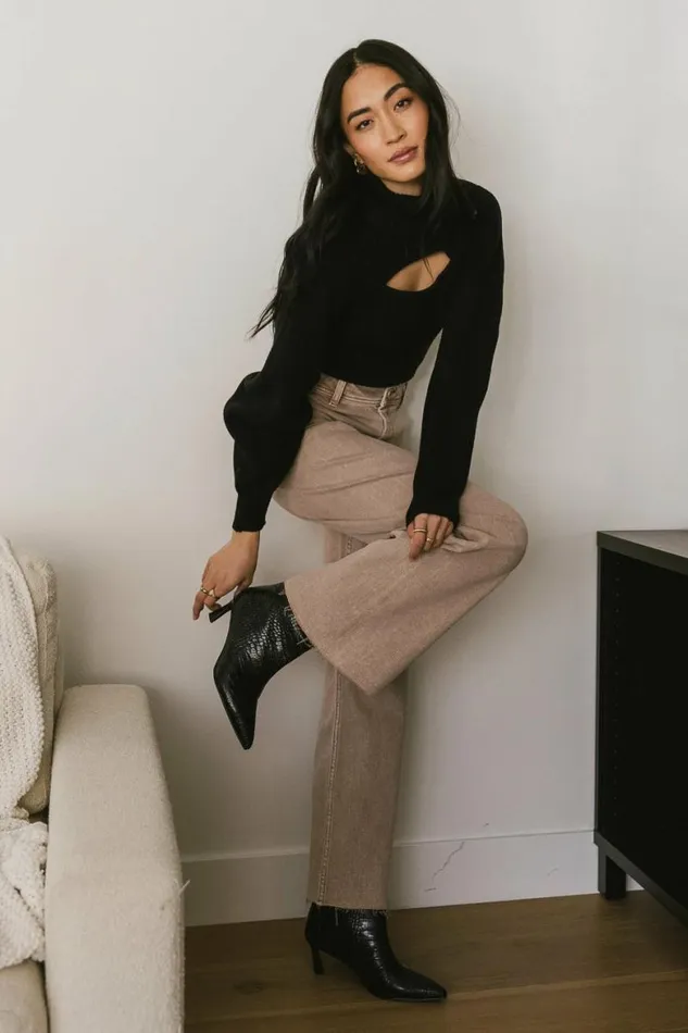 Darian Pants In Washed Mauve Washed Mauve Women Bohme Denim