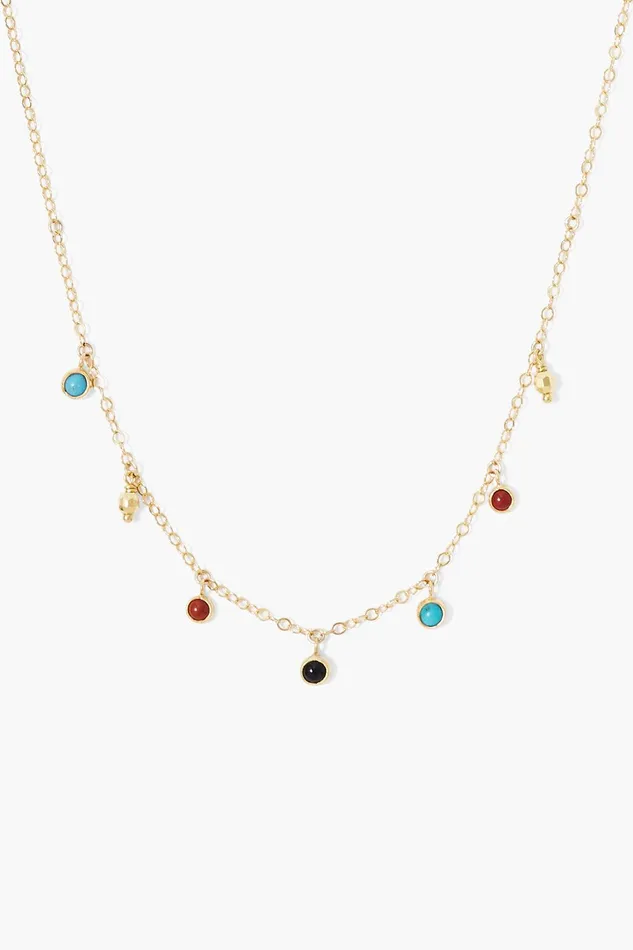 Delilah Charm Necklace Multi Mix Women Chan Luu Necklaces