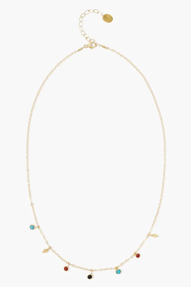 Delilah Charm Necklace Multi Mix Women Chan Luu Necklaces
