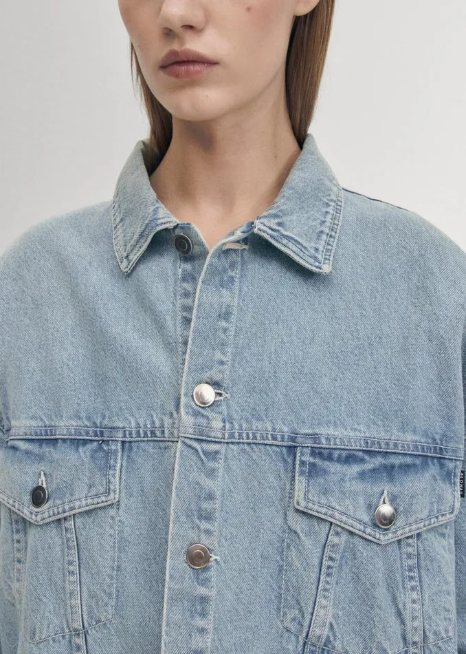 Denim Women ALOHAS Alaska Blue Denim Jacket