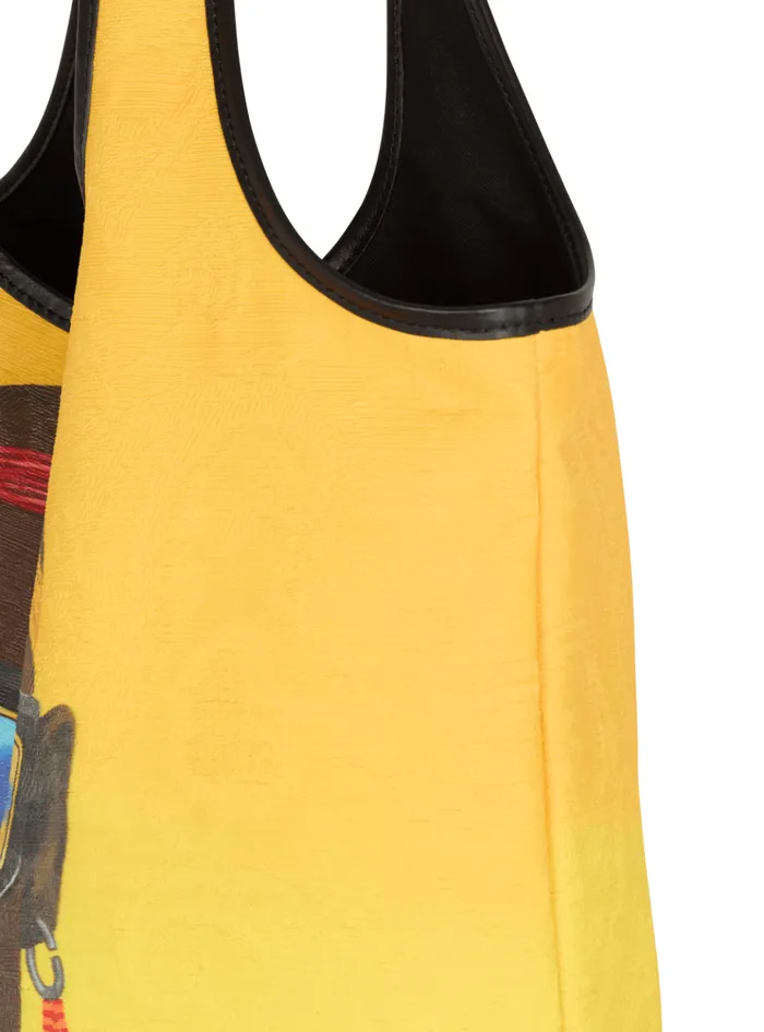 Disney X The Lion King 8211 BArmy Grocery Bag With Nika Mtwana Print Multicolor Women Balmain Grocery Bags