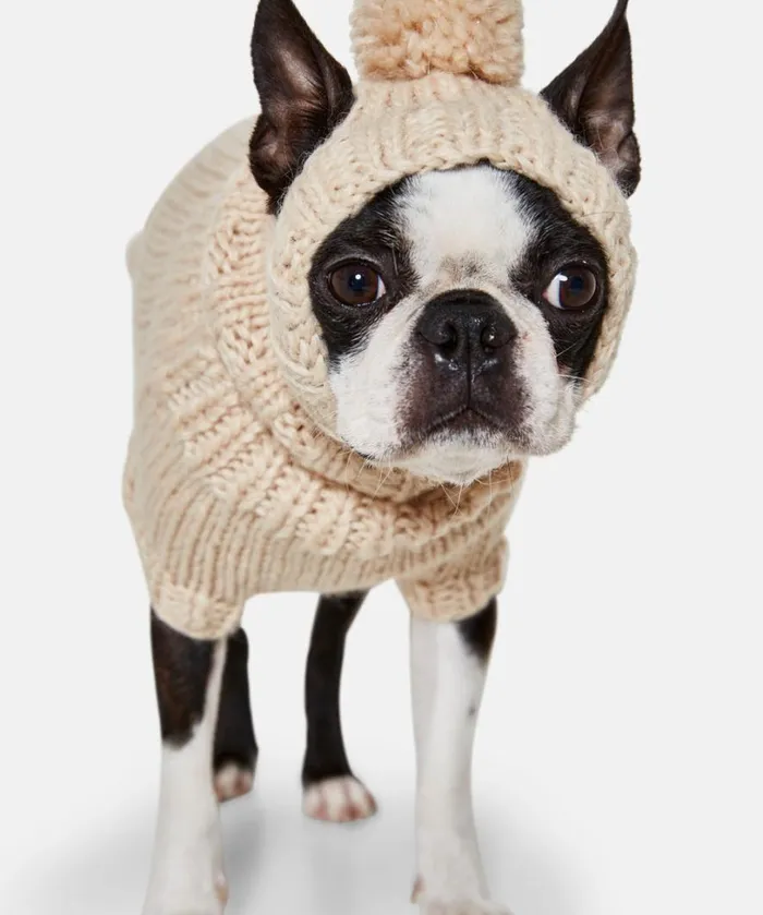 Dog Knit 8211 Natural Accessories Ilse Jacobsen Vov and Vuf Dog Knit 8211 Natural Accessories Ilse Jacobsen Vov and Vuf