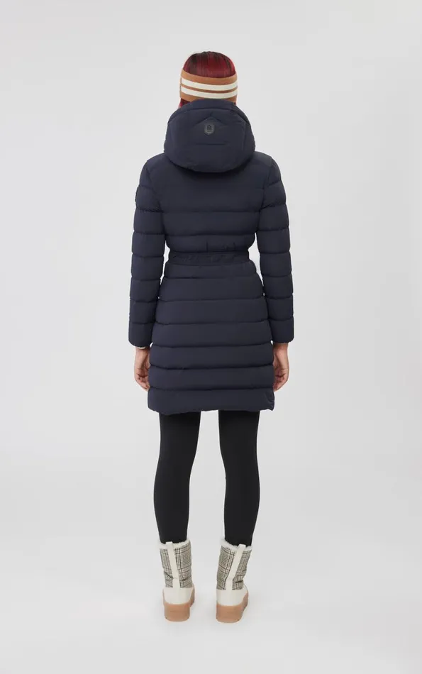 Downs and Jackets Women Mackage ASHLEY Stretch Light Down With Removable Hood Black