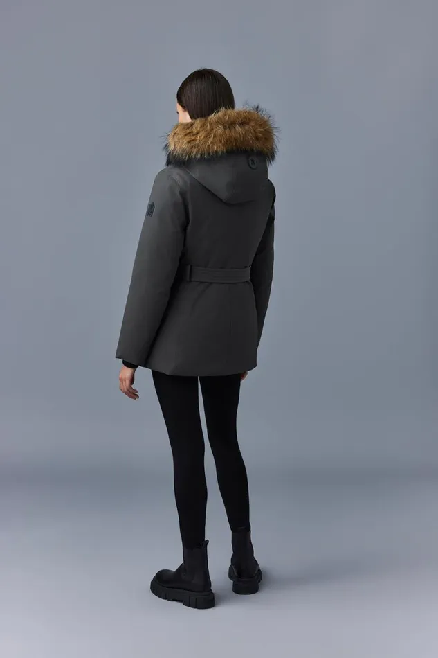 Downs and Jackets Women Mackage JENIFZ 2in1 Down Parka With Removable Bib and Fur Trim Black Downs and Jackets Women Mackage JENIFZ 2in1 Down Parka With Removable Bib and Fur Trim Black