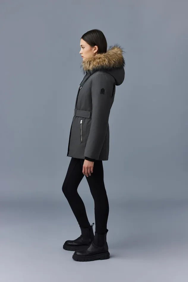 Downs and Jackets Women Mackage JENIFZ 2in1 Down Parka With Removable Bib and Fur Trim Black Downs and Jackets Women Mackage JENIFZ 2in1 Down Parka With Removable Bib and Fur Trim Black