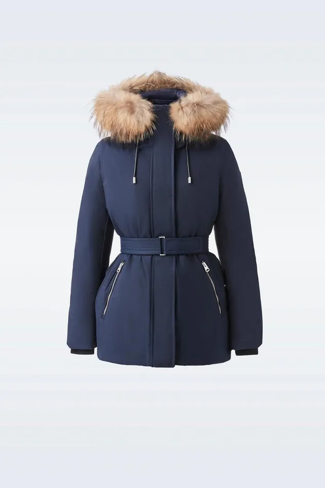 Downs and Jackets Women Mackage JENIFZ 2in1 Down Parka With Removable Bib and Fur Trim Black Downs and Jackets Women Mackage JENIFZ 2in1 Down Parka With Removable Bib and Fur Trim Black