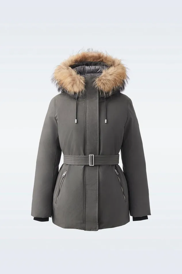 Downs and Jackets Women Mackage JENIFZ 2in1 Down Parka With Removable Bib and Fur Trim Black Downs and Jackets Women Mackage JENIFZ 2in1 Down Parka With Removable Bib and Fur Trim Black
