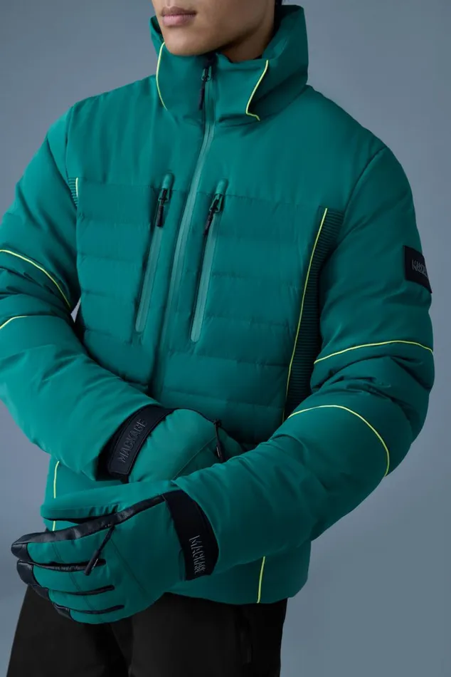 Downs and Parkas Men Mackage JASPER Light Down Ski Jacket Emerald Downs and Parkas Men Mackage JASPER Light Down Ski Jacket Emerald