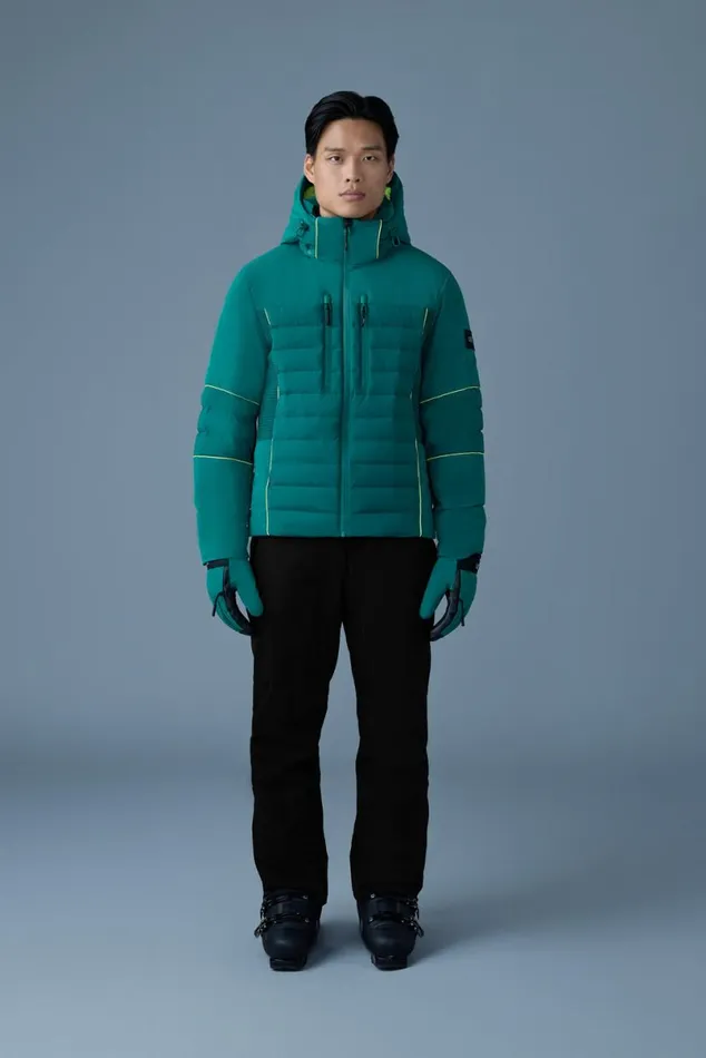 Downs and Parkas Men Mackage JASPER Light Down Ski Jacket Emerald Downs and Parkas Men Mackage JASPER Light Down Ski Jacket Emerald