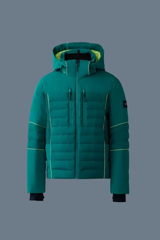 Downs and Parkas Men Mackage JASPER Light Down Ski Jacket Emerald Downs and Parkas Men Mackage JASPER Light Down Ski Jacket Emerald