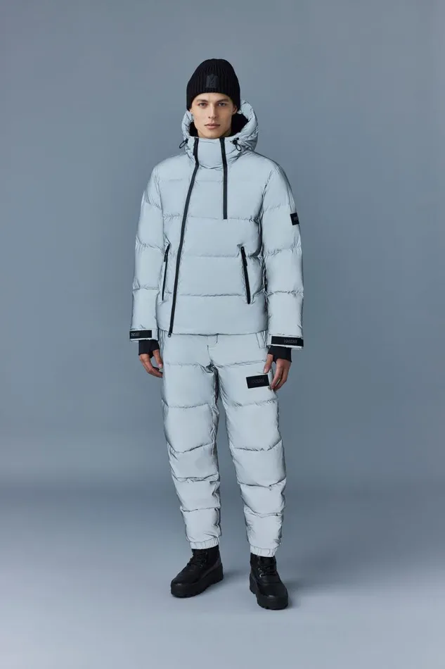 Downs and Parkas Men Mackage KENJIRF Down Ski Jacket With Reflective Shell Reflective Downs and Parkas Men Mackage KENJIRF Down Ski Jacket With Reflective Shell Reflective