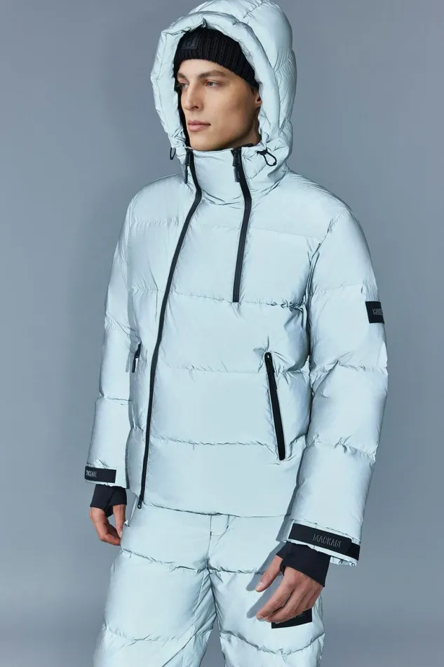 Downs and Parkas Men Mackage KENJIRF Down Ski Jacket With Reflective Shell Reflective Downs and Parkas Men Mackage KENJIRF Down Ski Jacket With Reflective Shell Reflective