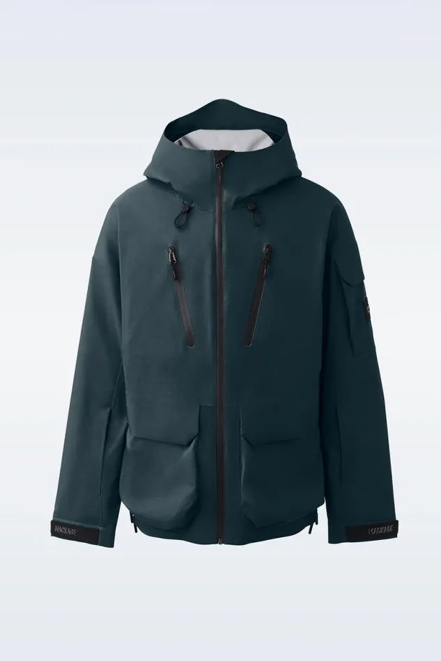 Downs and Parkas Men Mackage ROHAN Unlined Ski Jacket With Hood Black