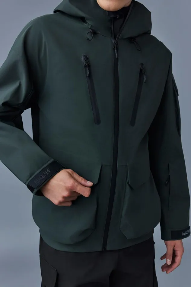 Downs and Parkas Men Mackage ROHAN Unlined Ski Jacket With Hood Black