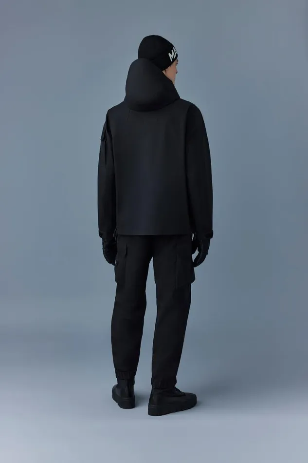 Downs and Parkas Men Mackage ROHAN Unlined Ski Jacket With Hood Black