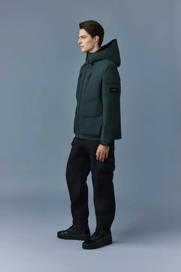 Downs and Parkas Men Mackage ROHAN Unlined Ski Jacket With Hood Black