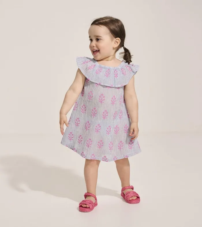 Dresses Baby and Toddler Hatley Baby and Toddler Girls Wild Flower Ruffle ALine Dress