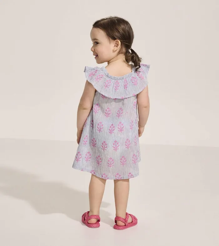 Dresses Baby and Toddler Hatley Baby and Toddler Girls Wild Flower Ruffle ALine Dress