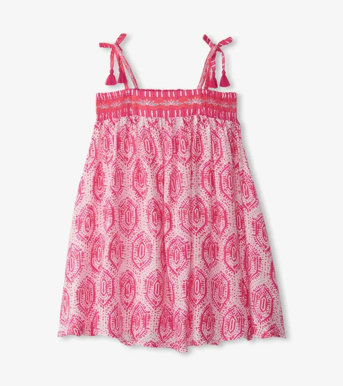 Dresses Girls Hatley Girls Geo Mosaic Dress