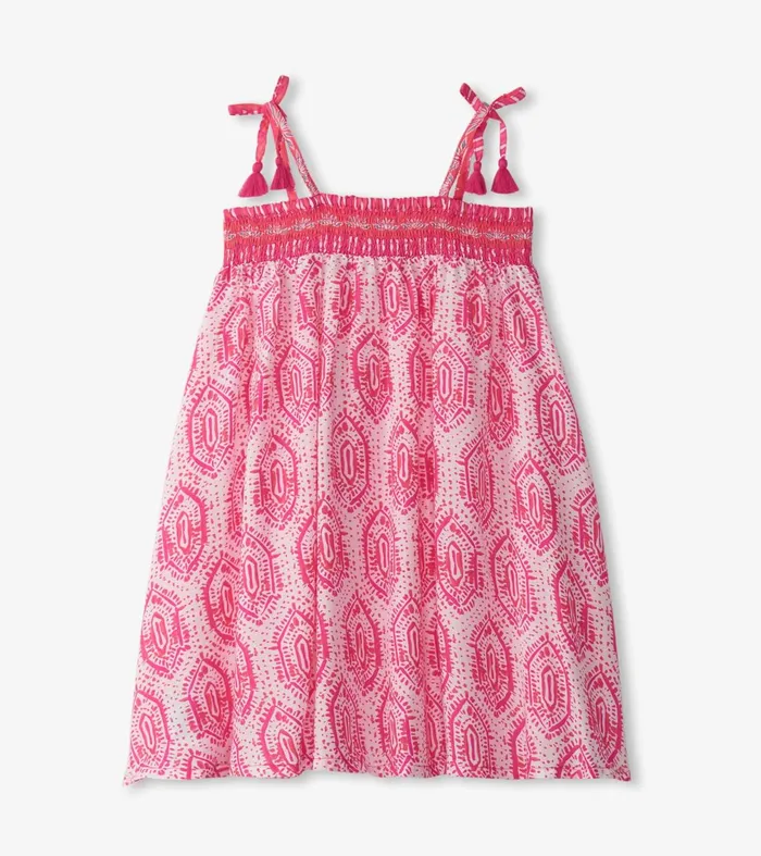 Dresses Girls Hatley Girls Geo Mosaic Dress