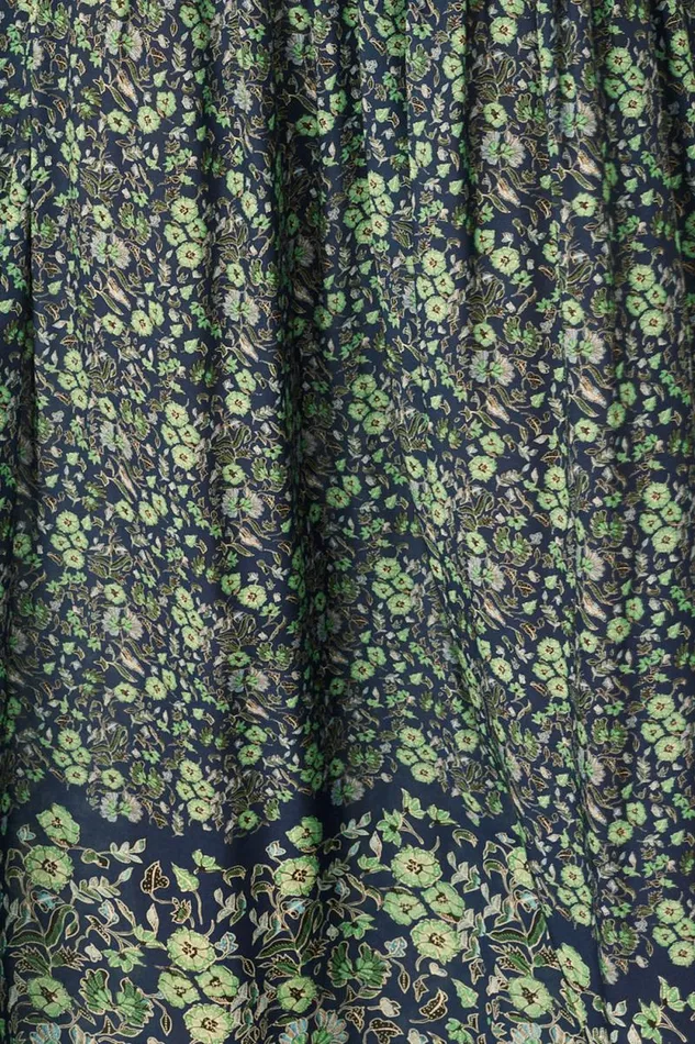 Dresses Shop Natalie Martin FIORE MAXI Petite Fleur Marine