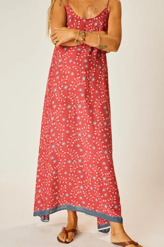 Dresses Shop Natalie Martin HEATHER MAXI Pinwheel Barn Red