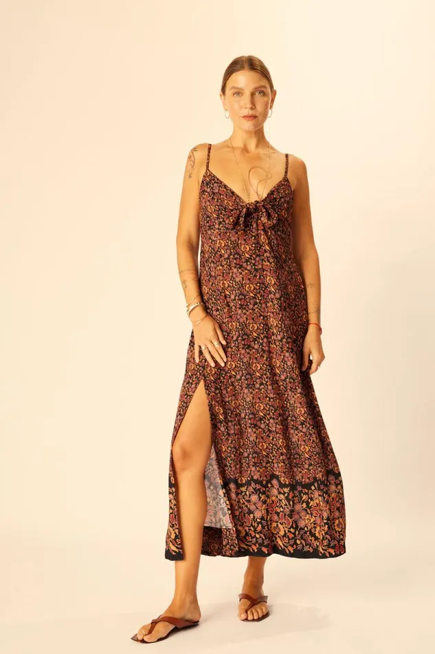 Dresses Shop Natalie Martin SOPHIE DRESS Petite Fleur Noire